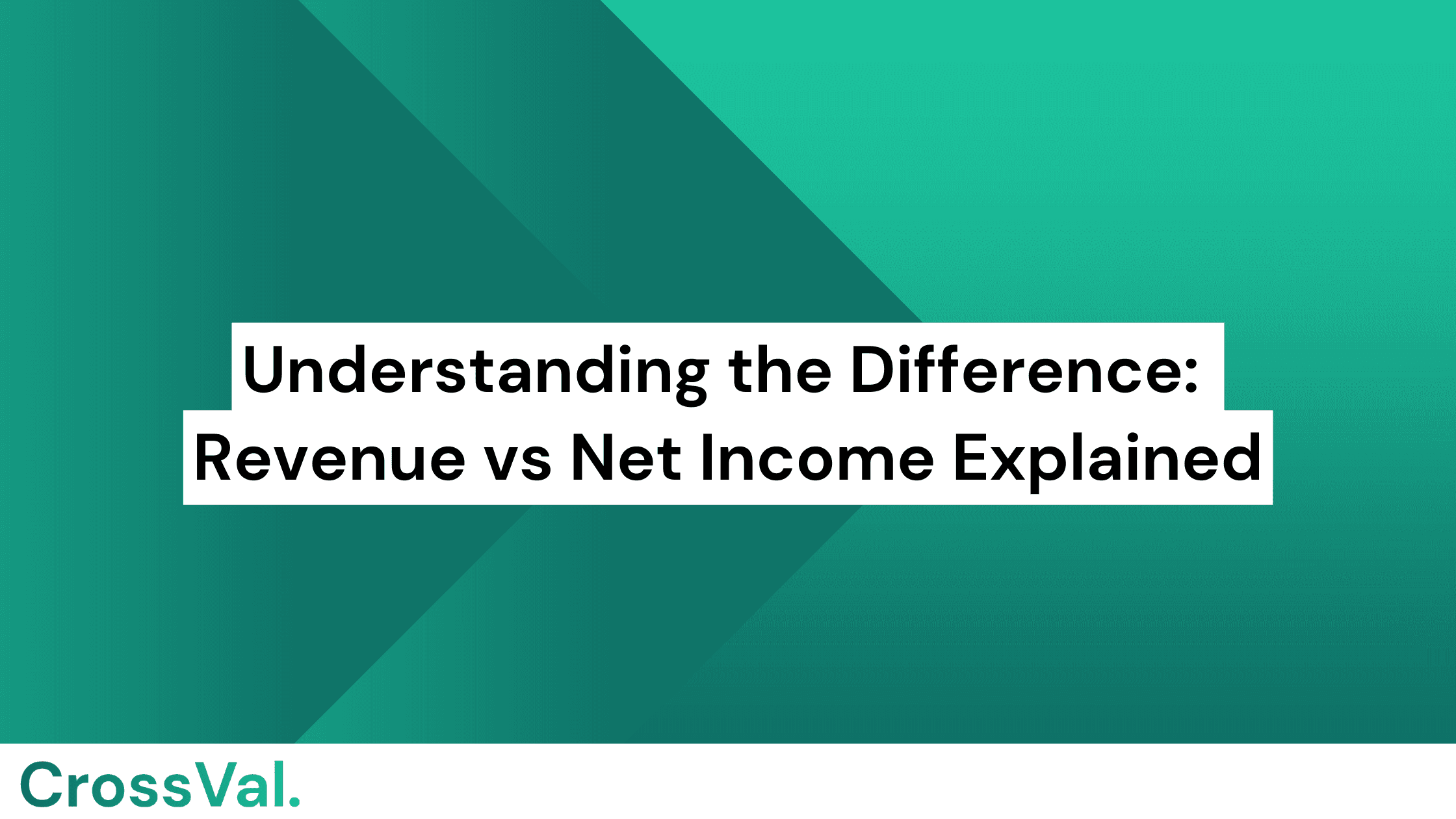 Revenue Vs Net income