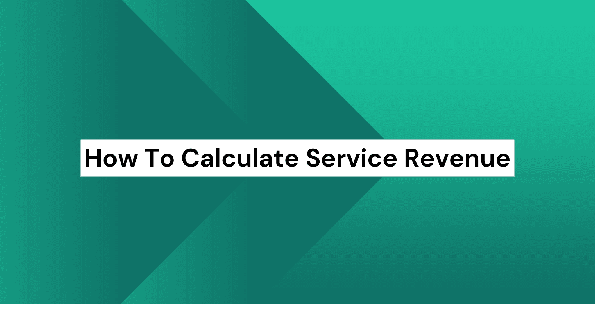 service revenue