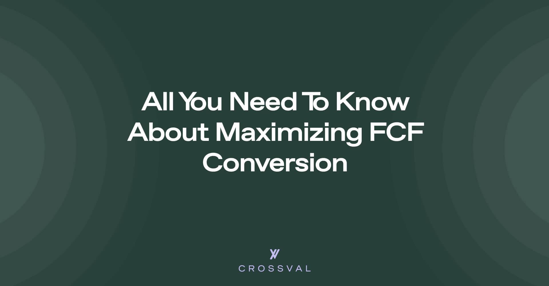 fcf conversion