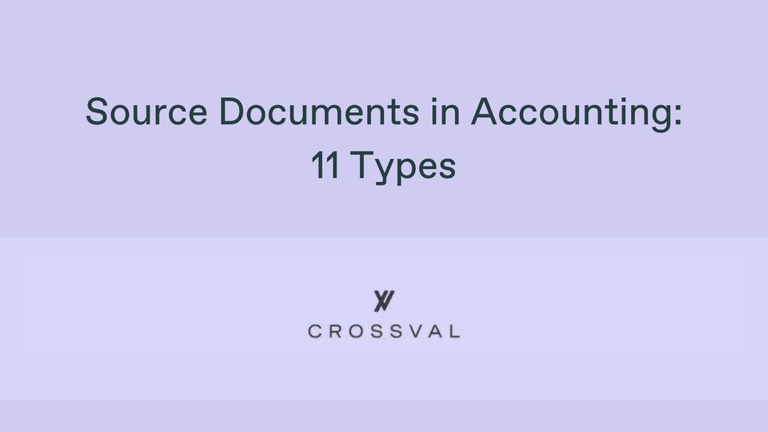 11 Types of Source Documents in Accounting