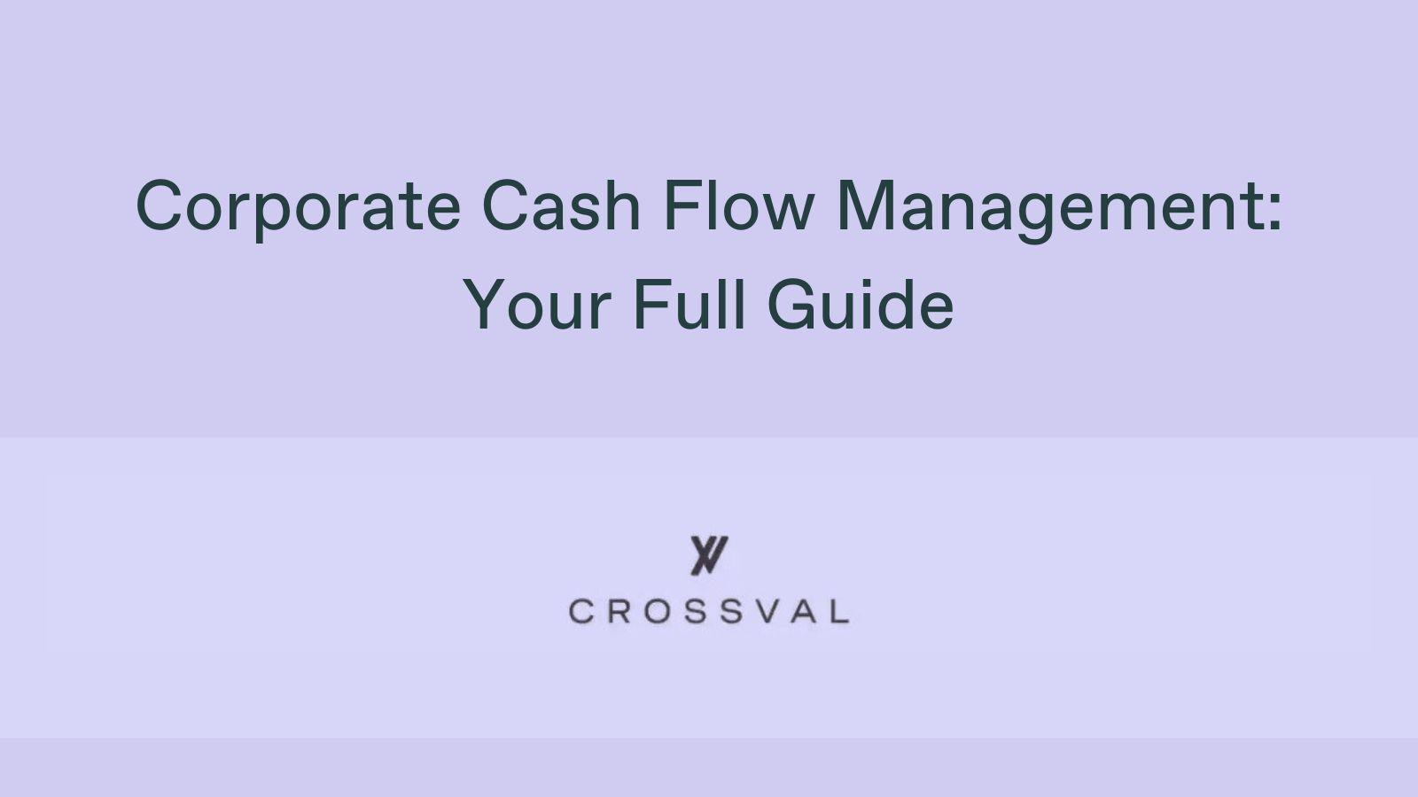 corporate cash flow management