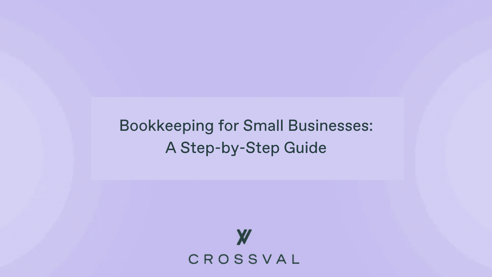Bookkeeping for Small Businesses