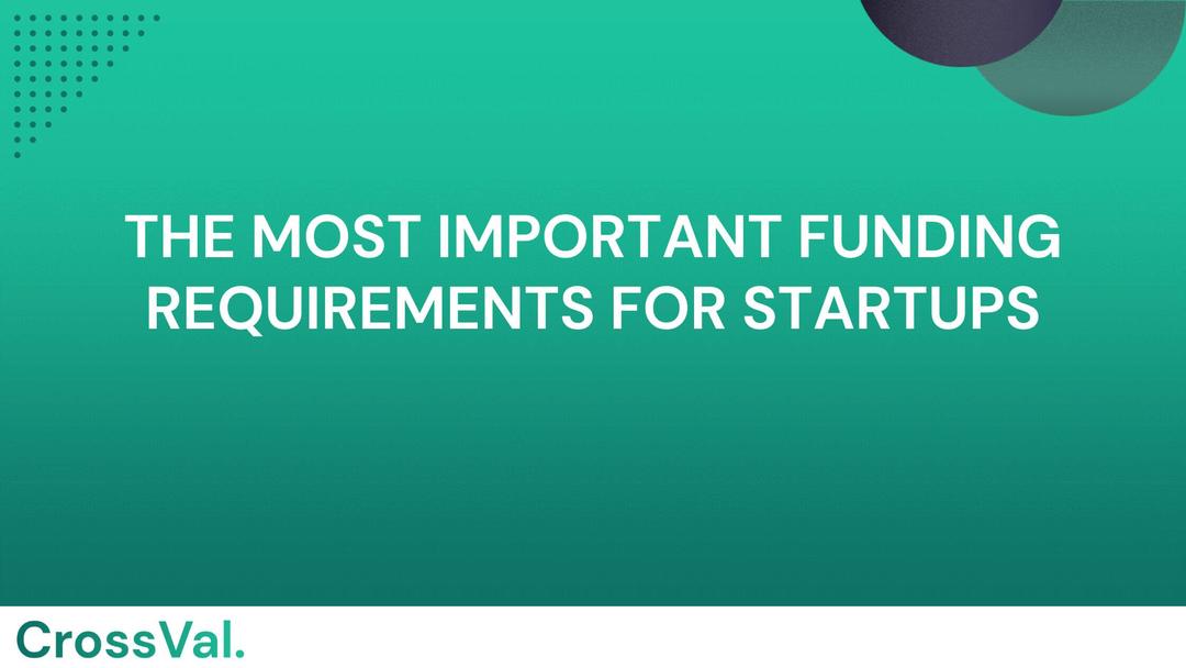 Funding requirements for startup