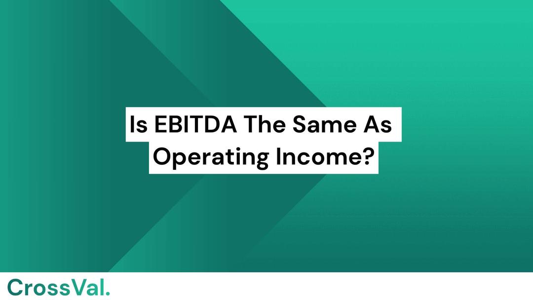 is ebitda the same as operating income