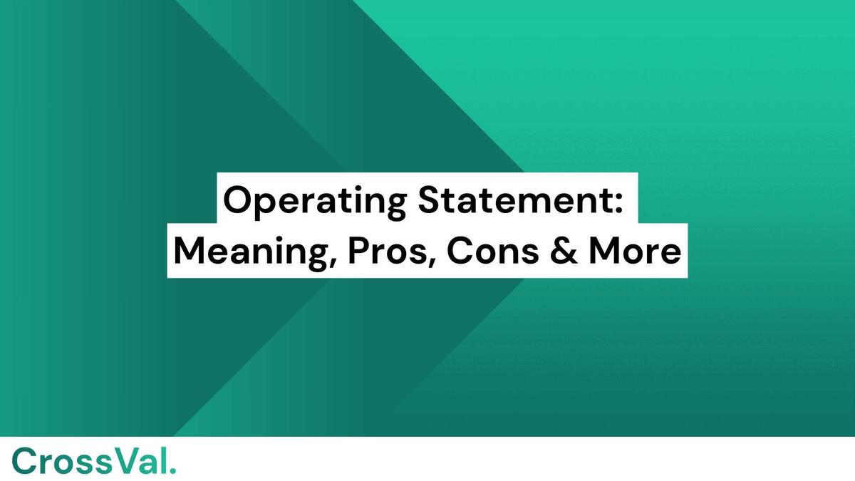 what is an operating statement
