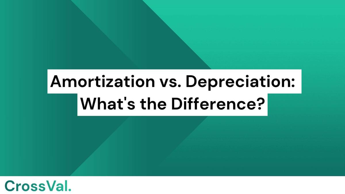 difference between depreciation and amortization