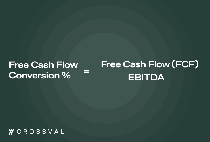 free cash flow conversion % formula